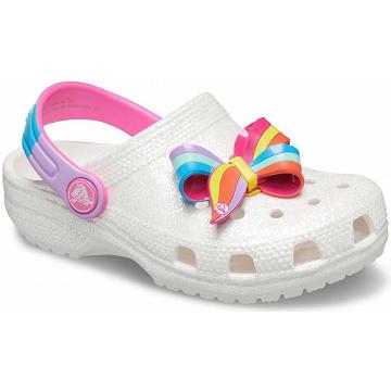 Crocs Fun Lab JoJo Siwa Klumpa Fiú Fehér | HU 1433EBCX